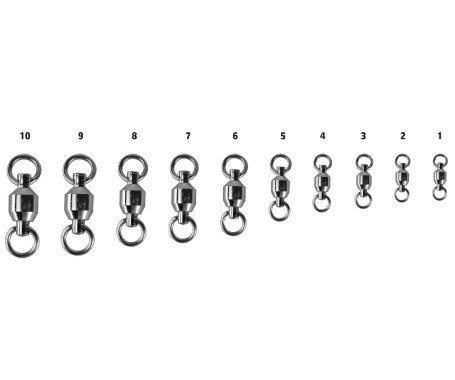 AQUA MARINE - Ball Bearing Swivel-Black Nickel Plated